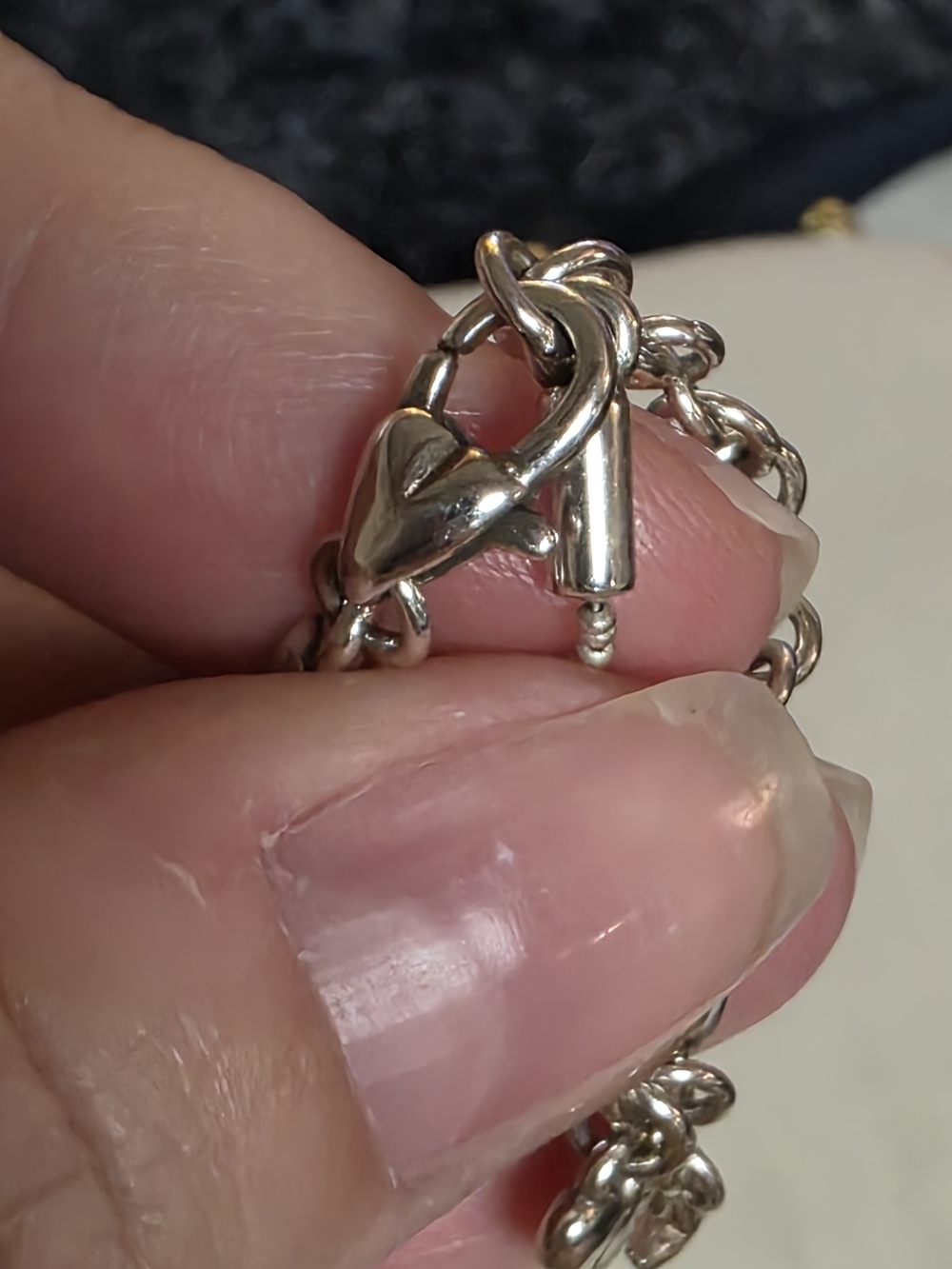Brighton Silver Starfish Pendant Necklace with Crystal Accents - Picture 8 of 9
